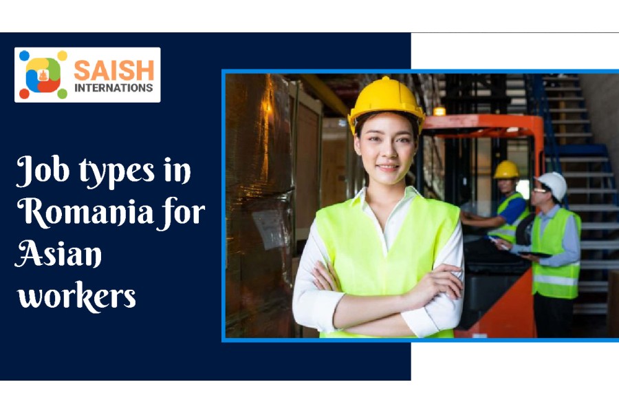 Job Types in Romania for Asian workers